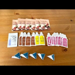 27 pieces of Korean beauty skin samples